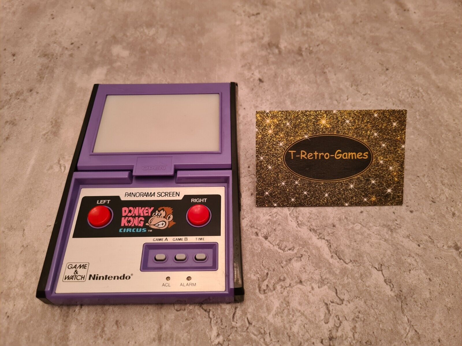 Nintendo Game & Watch Donkey Kong Konsole Console 1984 Panorama Screen - T-Retro-Games 