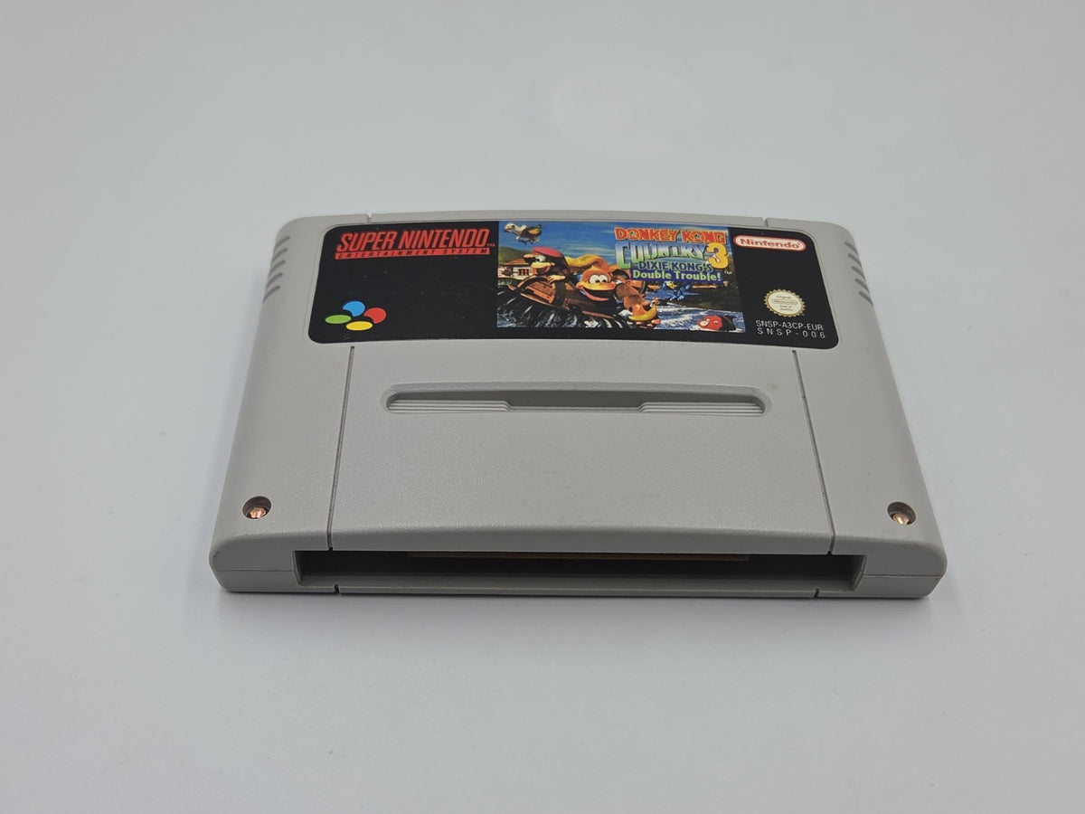 SNES Donkey Kong Country 3 Dixie Kong's Double Trouble! + OVP + Anleitung EUR