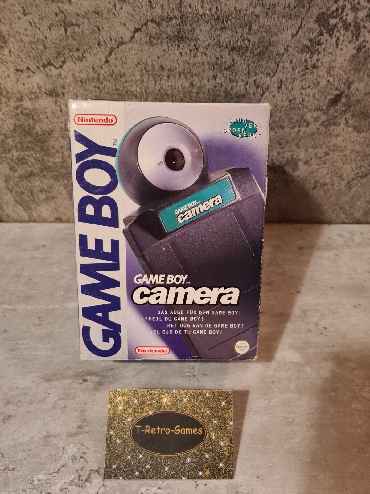Nintendo Game Boy Classic Game Boy Camera Grün Green OVP - T-Retro-Games 