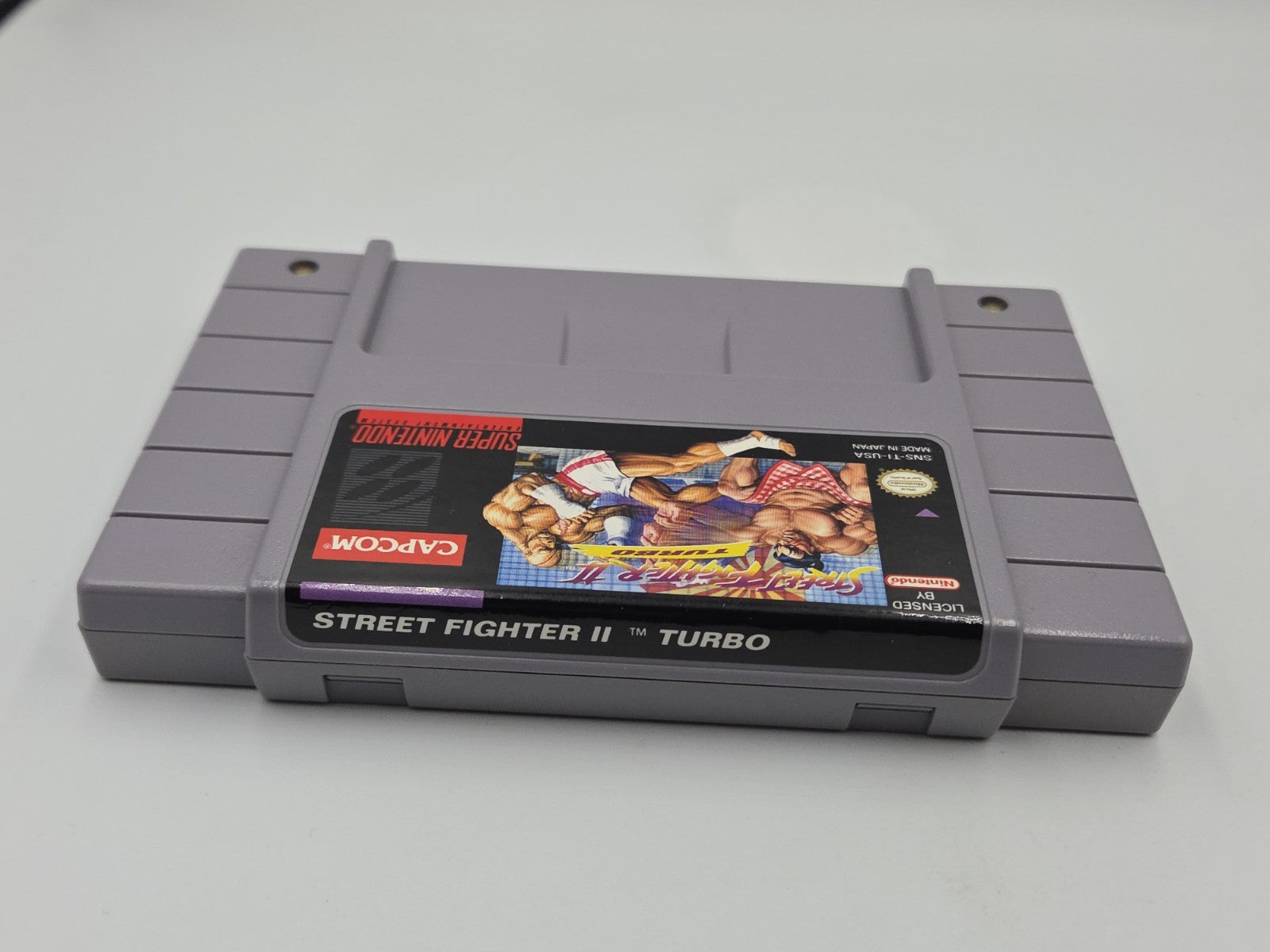 SNES Super Nintendo Spiel Street Fighter II Turbo mit OVP und Anleitung NTSC USA
