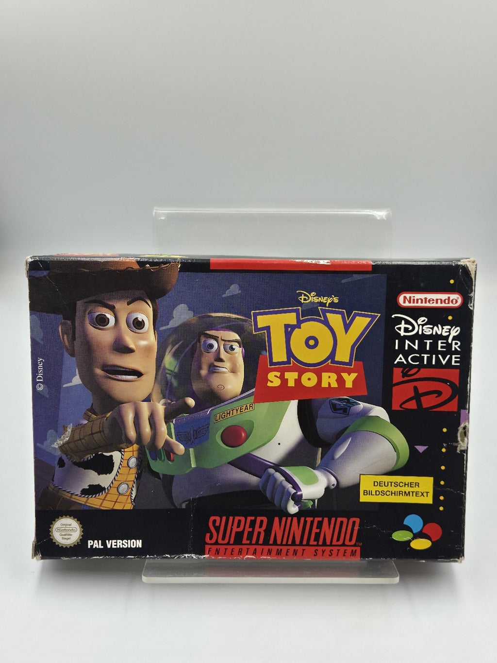 SNES Super Nintendo Spiel Disney's Toy Story mit OVP und Anleitung NOE