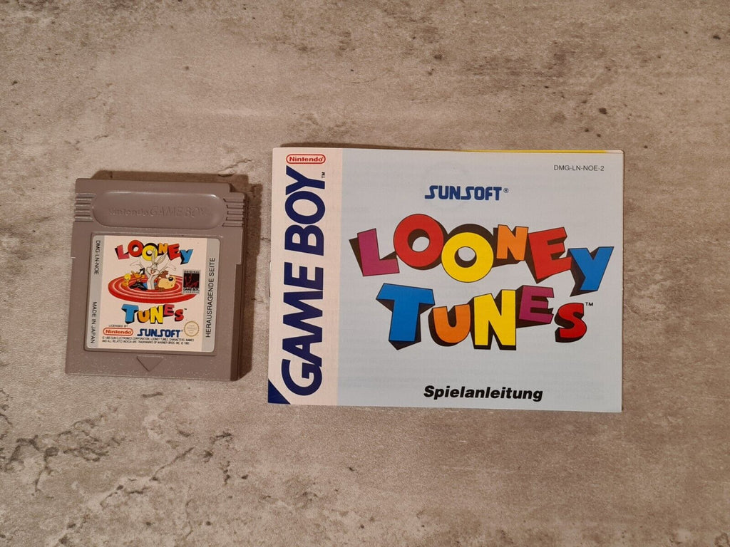 Nintendo Game Boy Classic Looney Tunes mit OVP und Anleitung NOE - T-Retro-Games 
