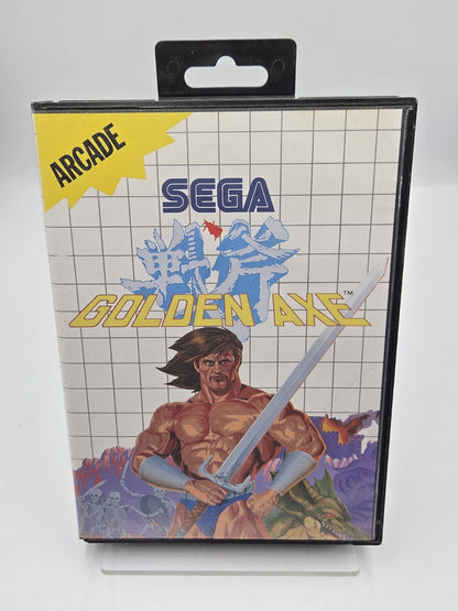 Sega Master System Golden Axe mit OVP und Anleitung Multilingual 
