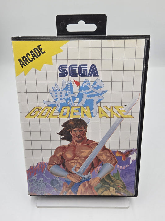 Sega Master System Golden Axe mit OVP und Anleitung Multilingual 