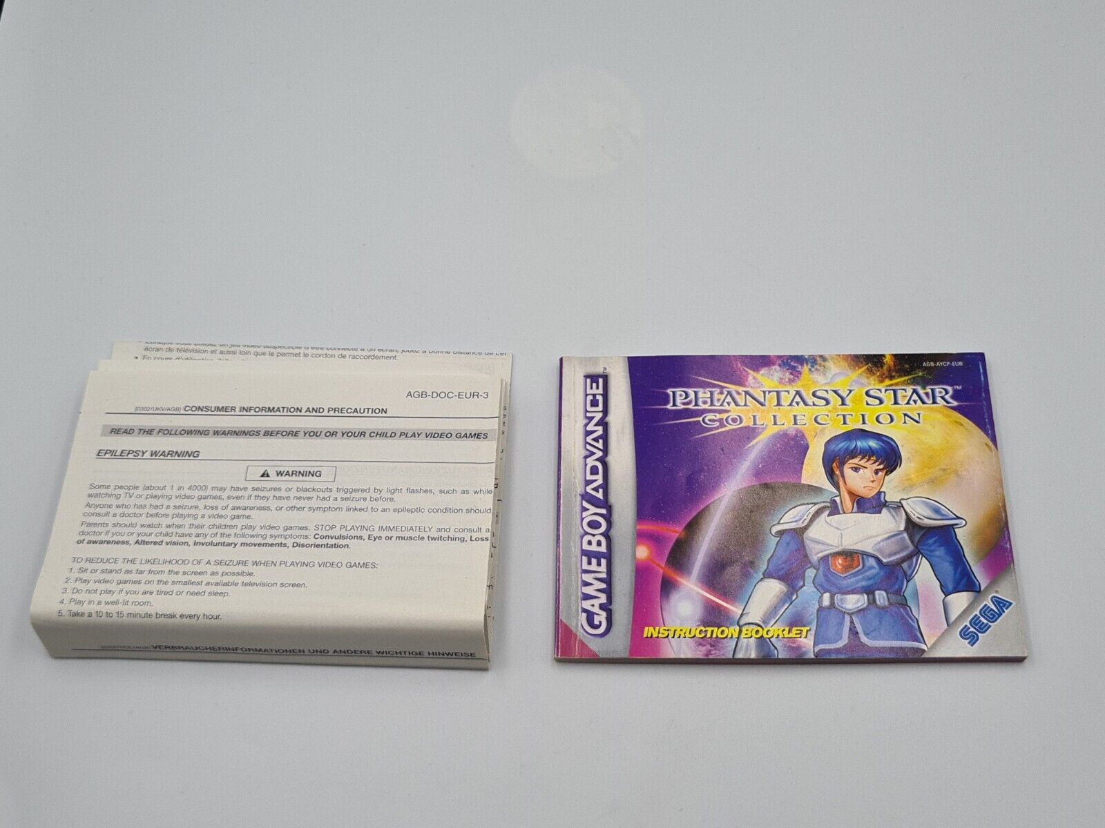 Game Boy Advance Phantasy Star Collection mit OVP und Anleitung EUR - T-Retro-Games 