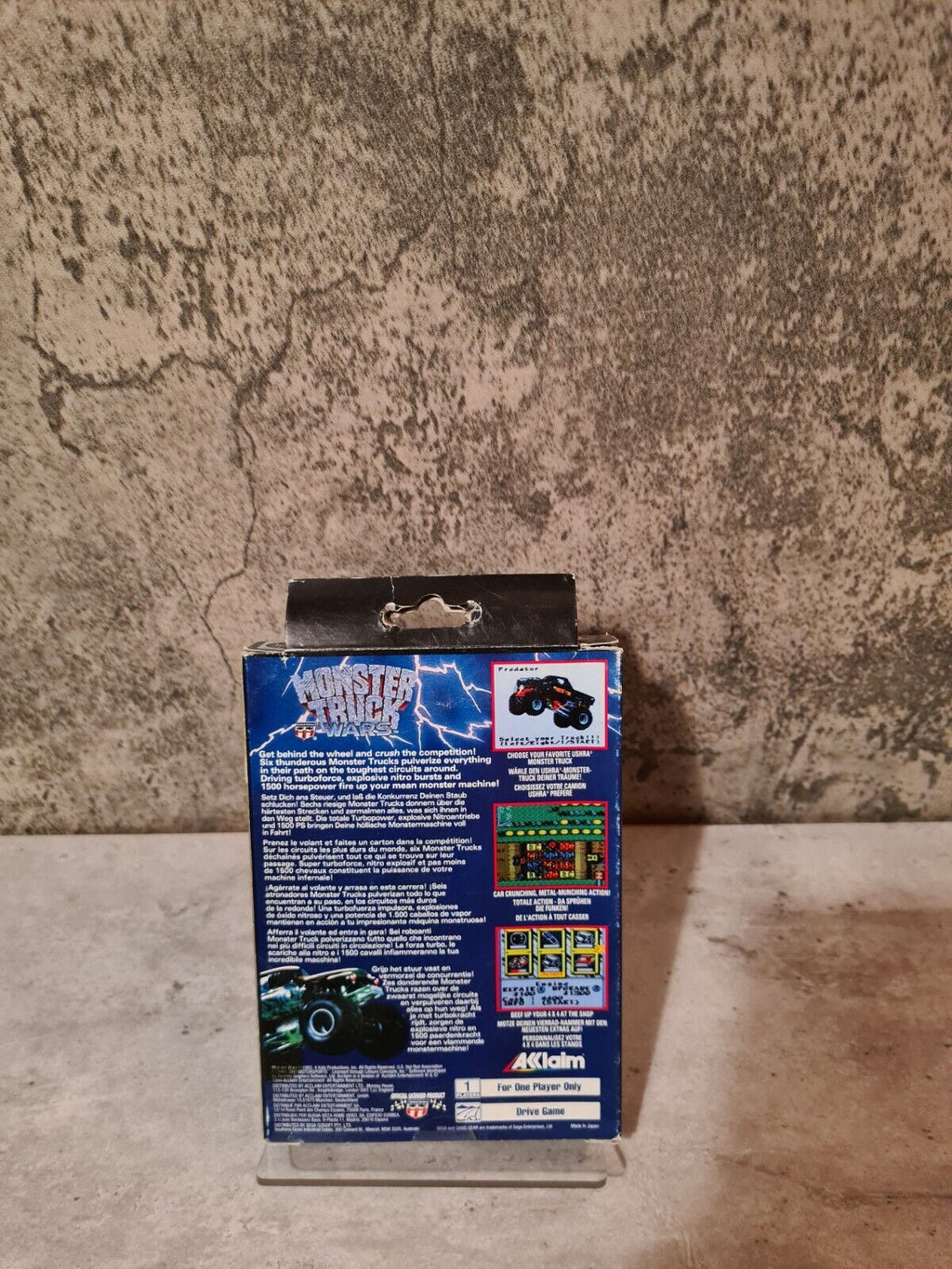 Sega Game Gear Monster Truck Wars mit OVP und Anleitung Multi Language - T-Retro-Games 