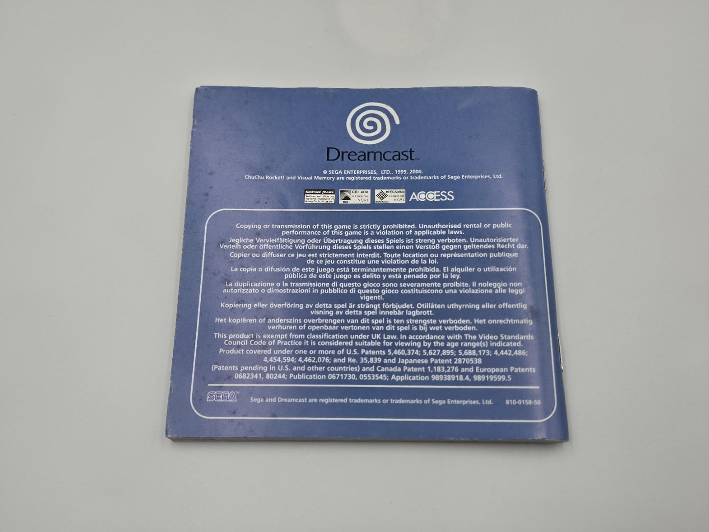 Sega Dreamcast ChuChu Rocket! mit OVP und Anleitung Multilingual 