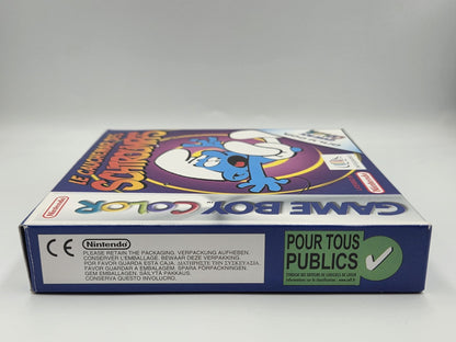 Nintendo Game Boy Color Le Cauchemar Des Schtroumpfs mit OVP und Anleitung FAH