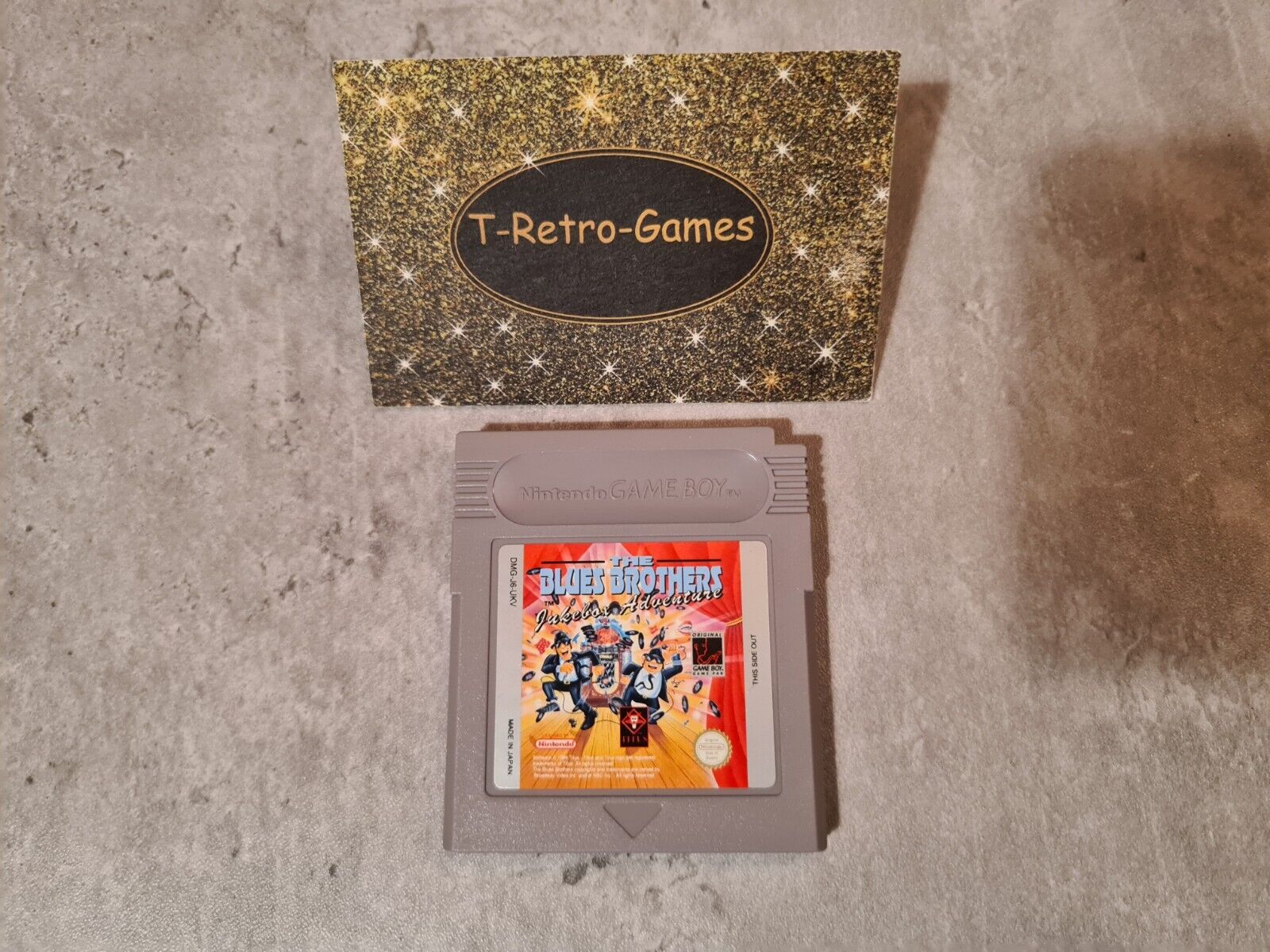 Nintendo Game Boy Classic Spiel The Blues Brothers Jukebox Adventure Modul UKV - T-Retro-Games 