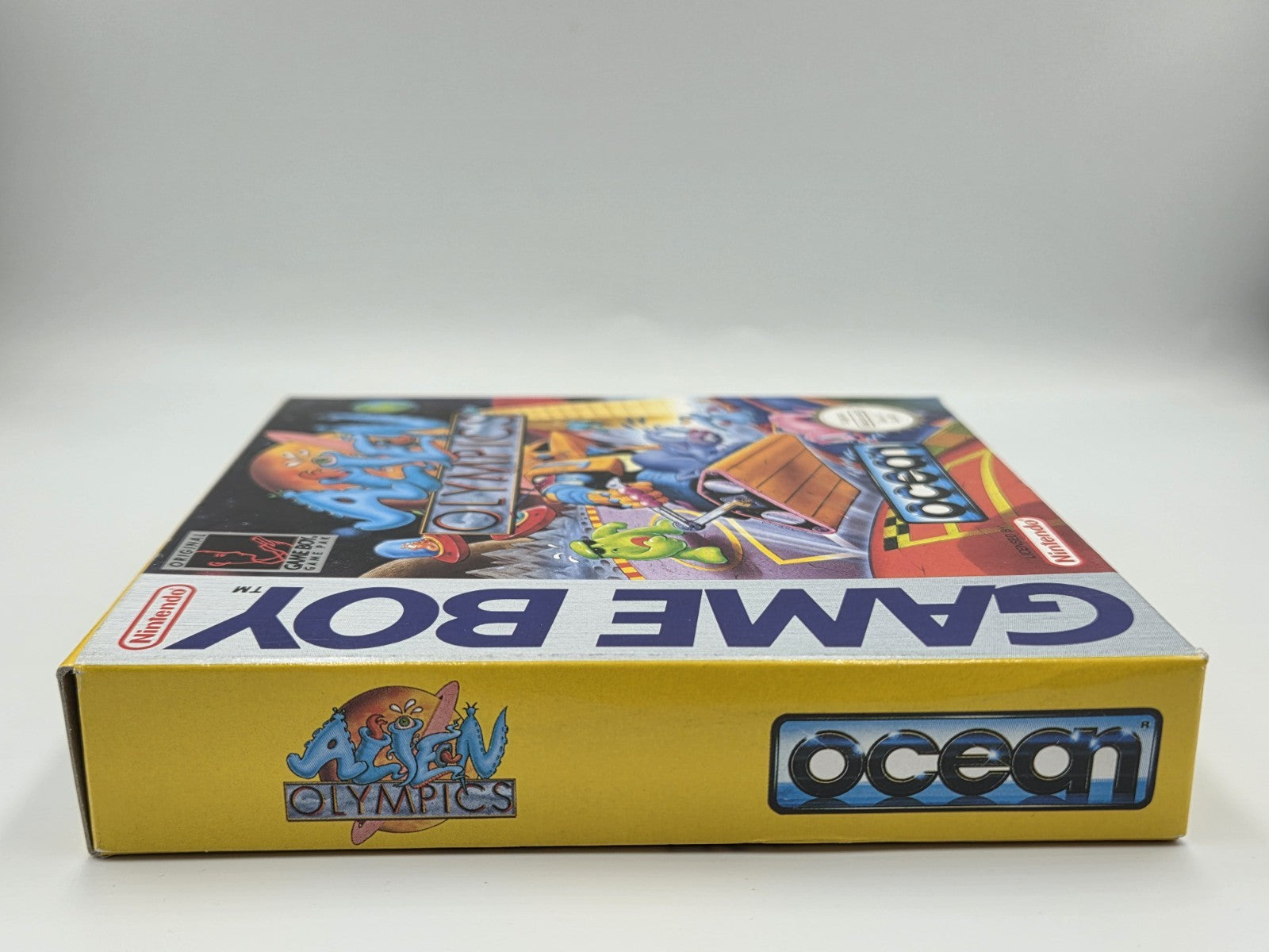 Nintendo Game Boy Classic Spiel Alien Olympics mit OVP und Anleitung FAH