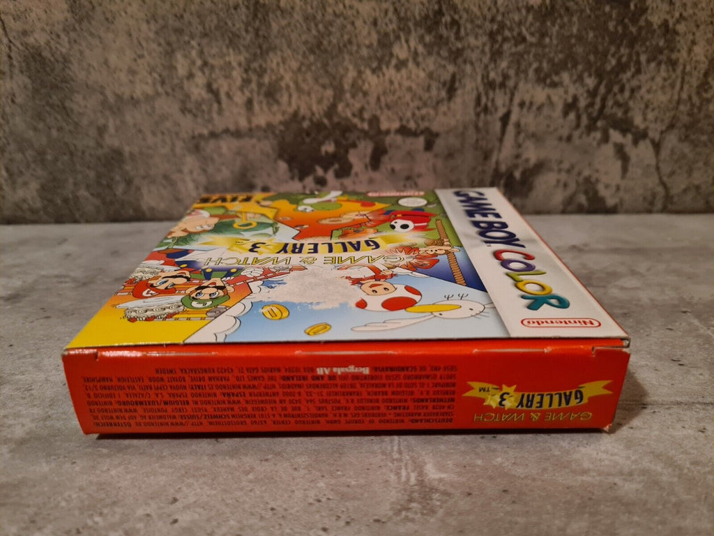 Nintendo Game Boy Color Game & Watch Gallery 3 mit OVP und Anleitung EUR - T-Retro-Games 