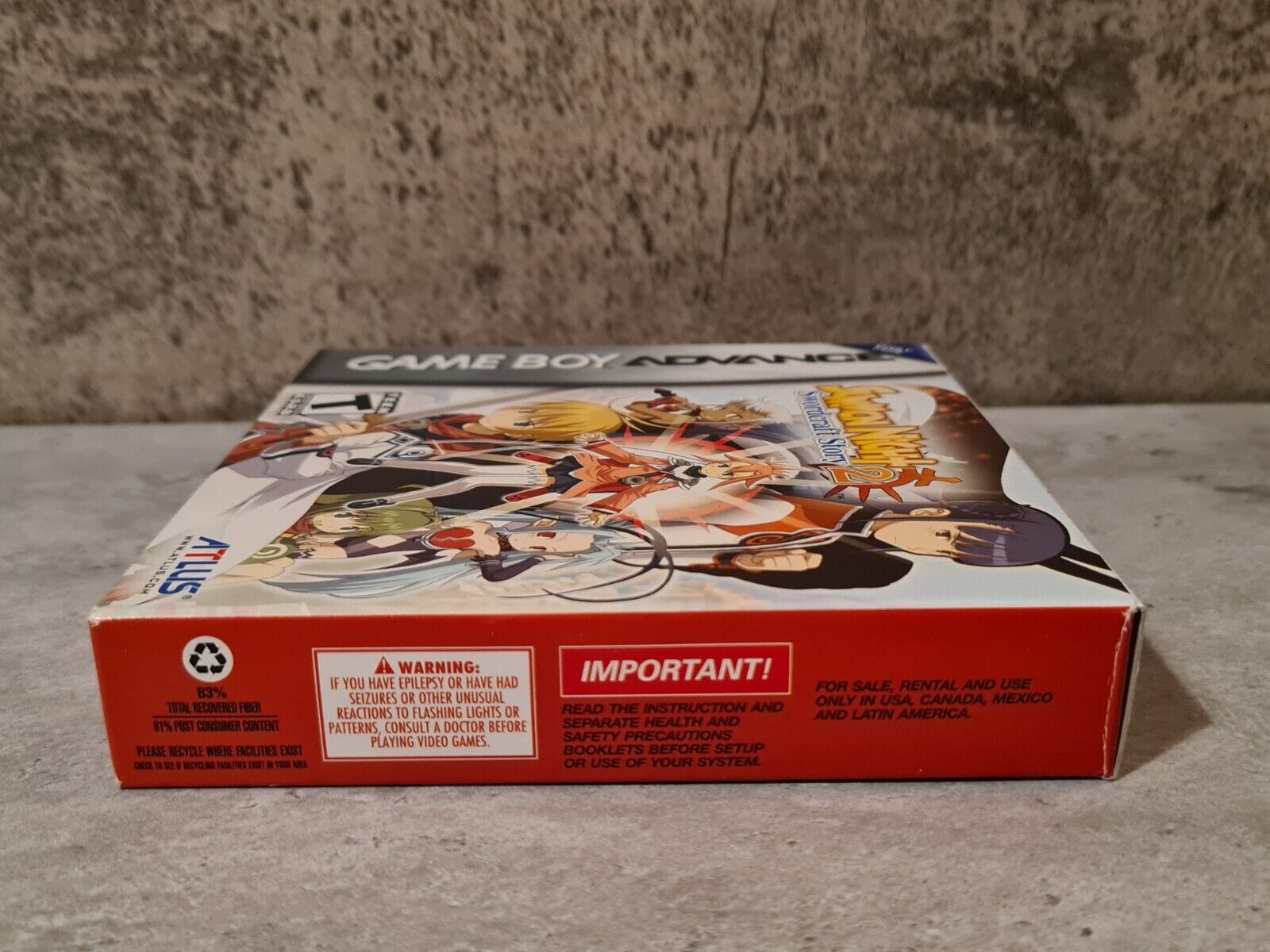 Game Boy Advance Summon Night Swordcraft Story 2 mit OVP und Anleitung USA - T-Retro-Games 