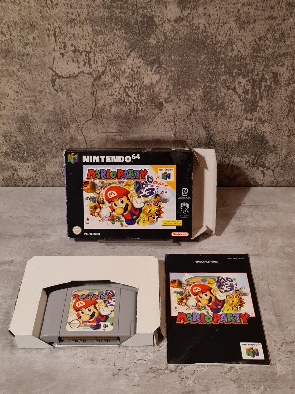 N64 Nintendo 64 Mario Party mit OVP und Anleitung NOE - T-Retro-Games 