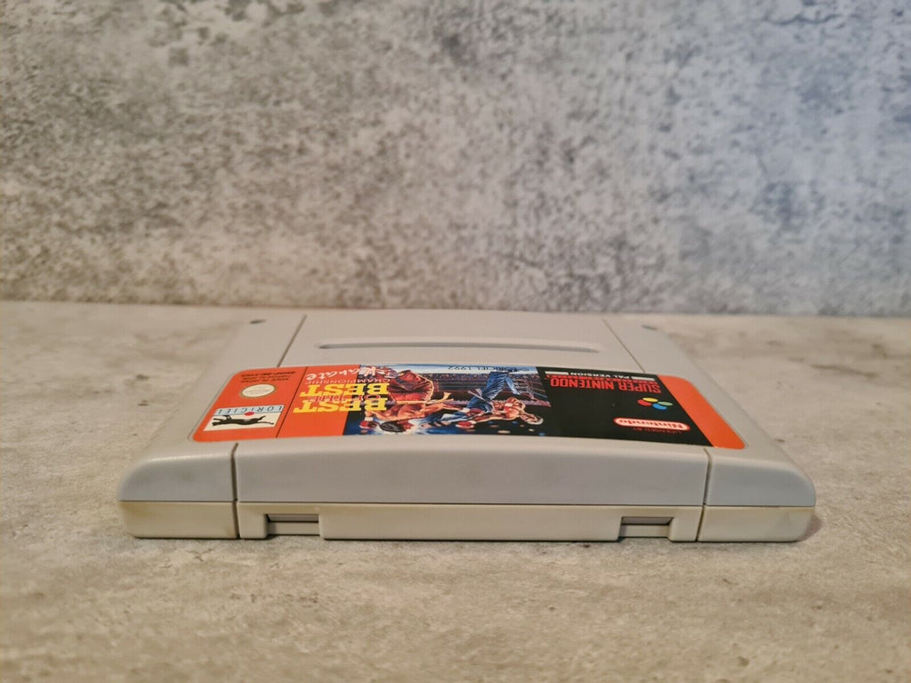 SNES Super Nintendo Best of The Best Championship Karate FRG Modul - T-Retro-Games 