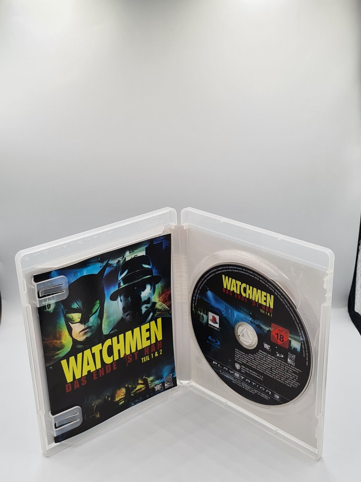 PS3 Playstation 3 Watchmen Das Ende ist Nah Teil 1 & 2  mit OVP und Anleitung