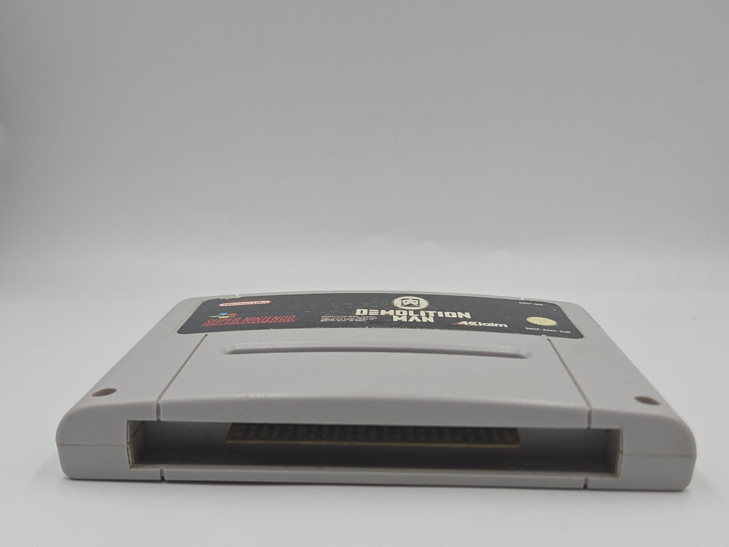 SNES Super Nintendo Spiel Demolition Man Modul EUR