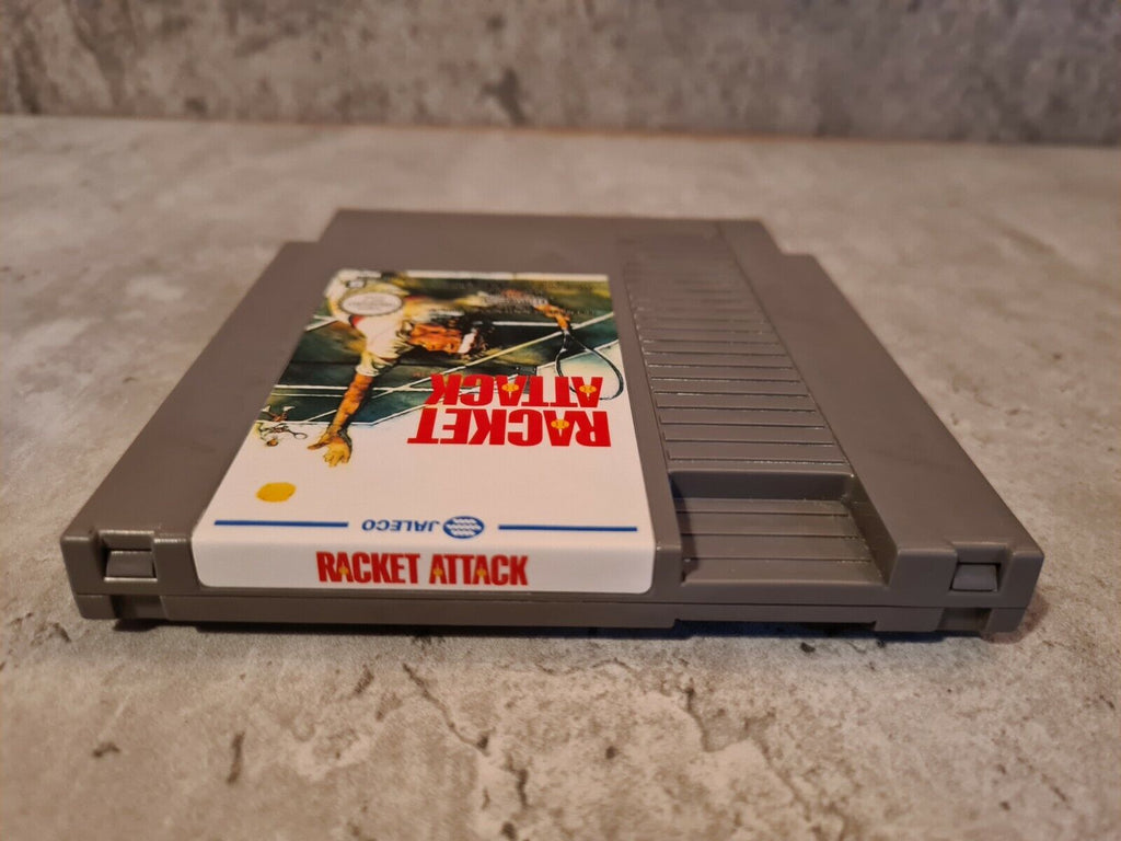 Nintendo NES Racket Attack mit OVP und Anleitung NOE - T-Retro-Games 