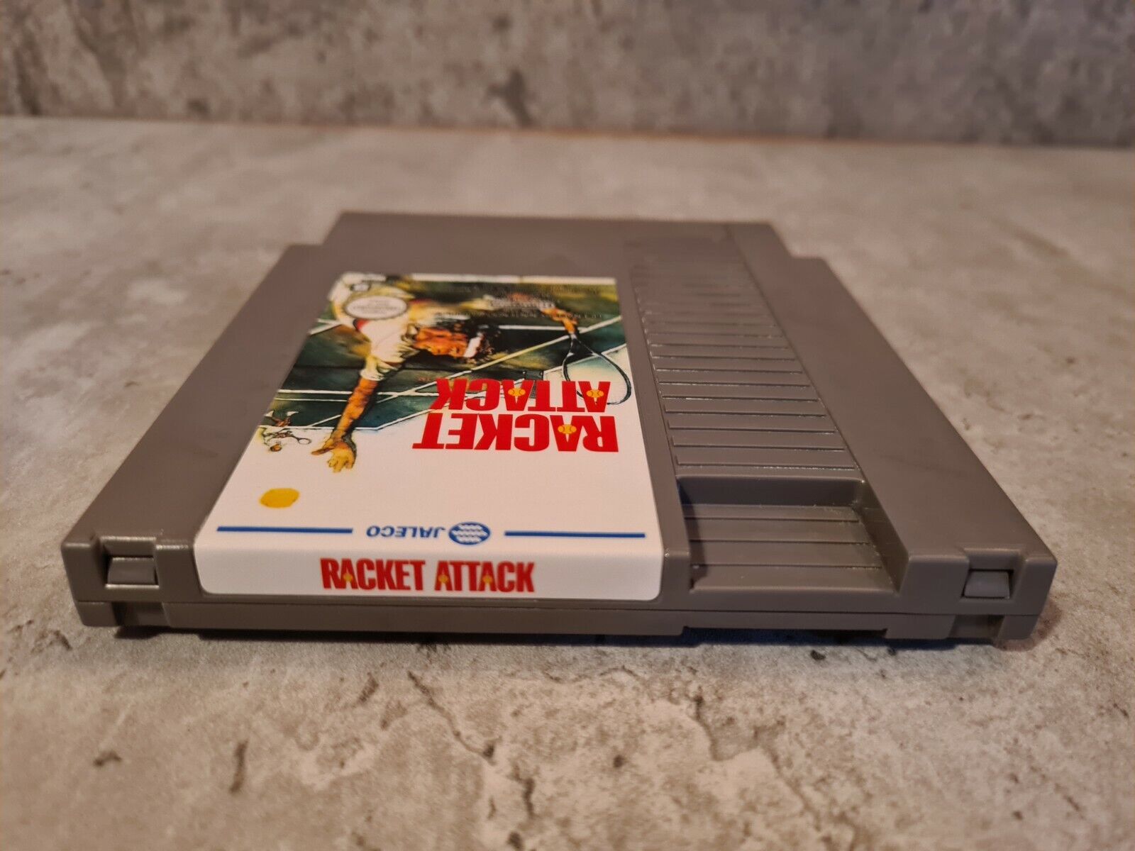 Nintendo NES Racket Attack mit OVP und Anleitung NOE - T-Retro-Games 