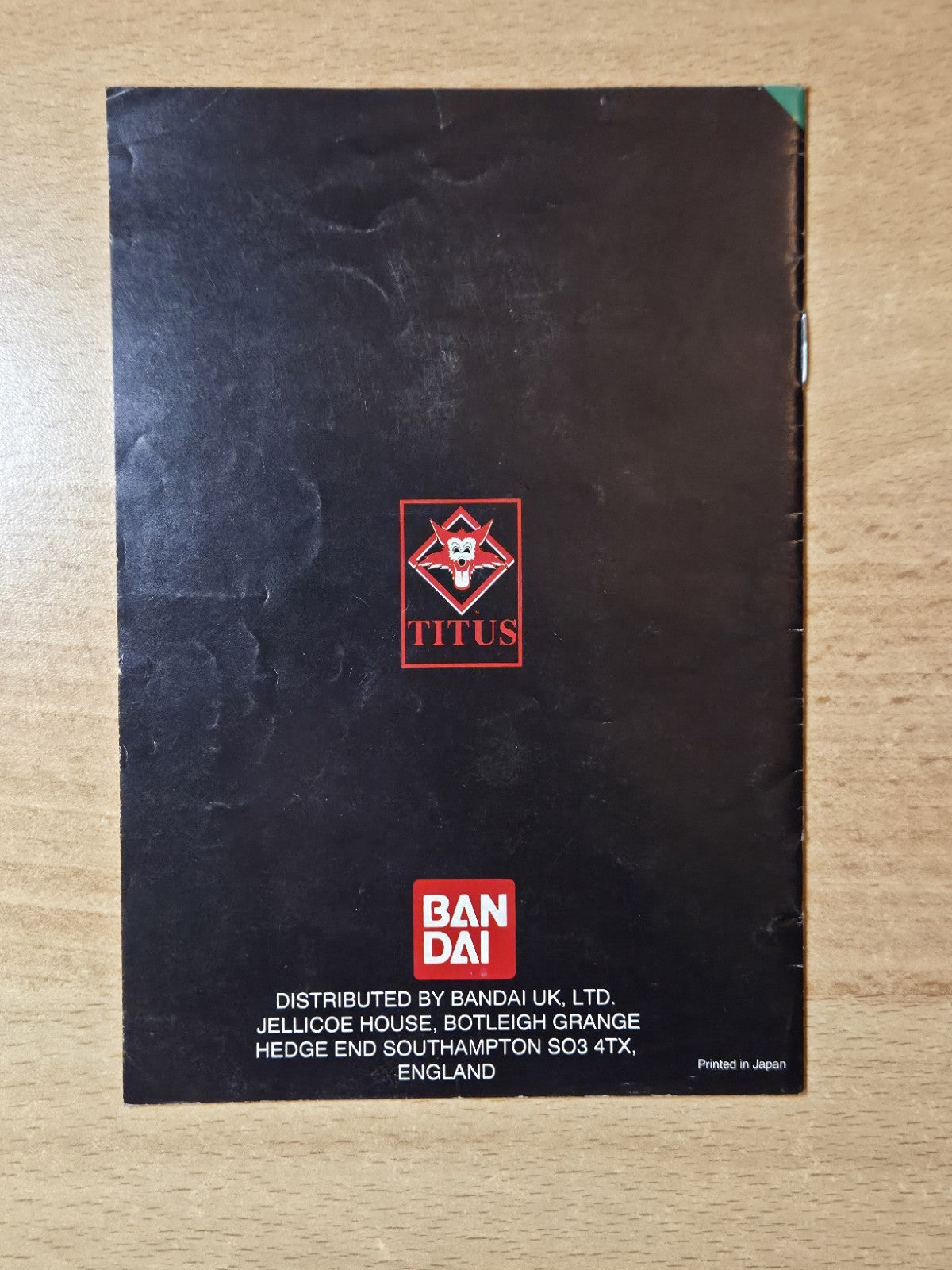 SNES Super Nintendo Lamborghini American Challenge Instruction Booklet UKV