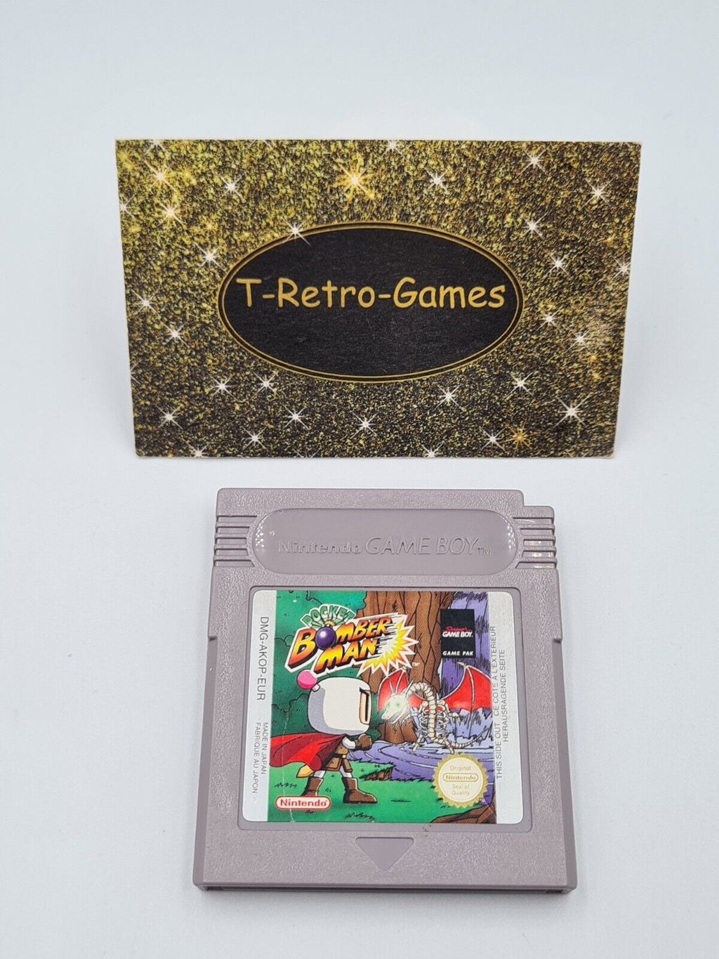 Nintendo Game Boy Classic Spiel Pocket Bomber Man Modul EUR - T-Retro-Games 