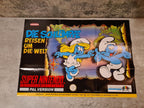 Super Nintendo Die Schlümpfe Reisen um die Welt + OVP + Anleitung + Poster NOE - T-Retro-Games 