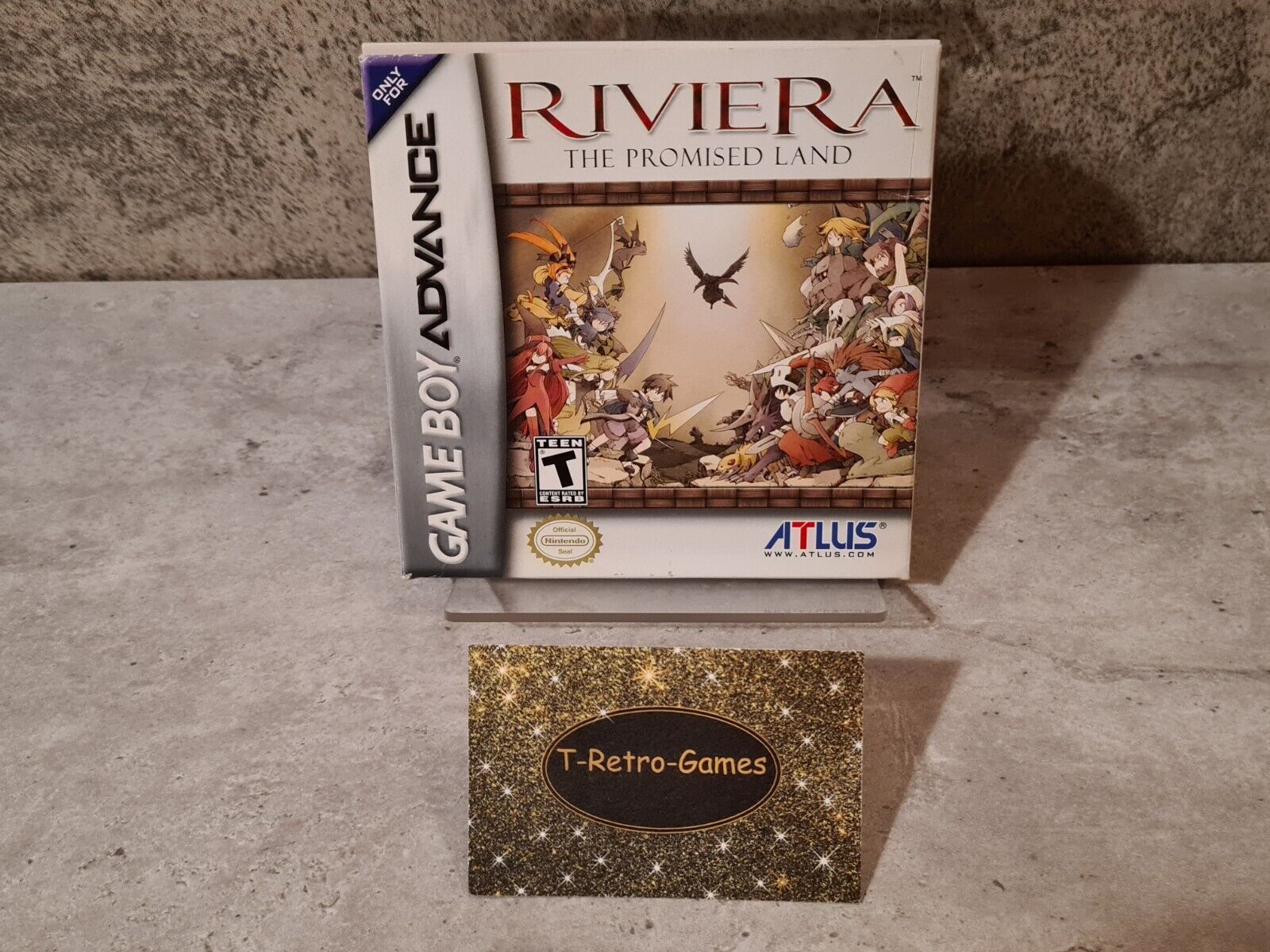 Game Boy Advance Riviera The Promised Land mit OVP und Anleitung USA - T-Retro-Games 