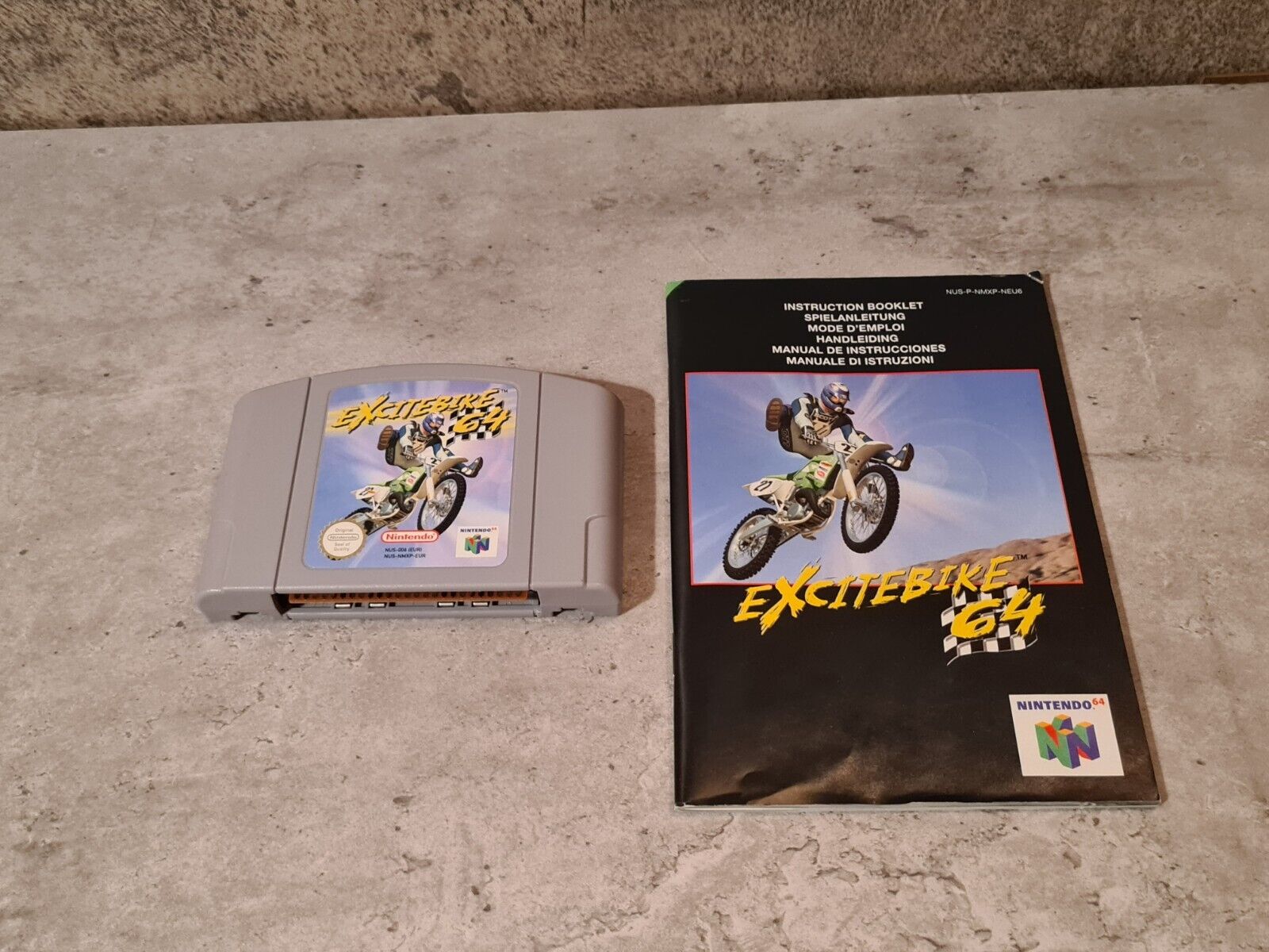 N64 Nintendo 64 Excitebike 64 mit OVP und Anleitung EUR - T-Retro-Games 
