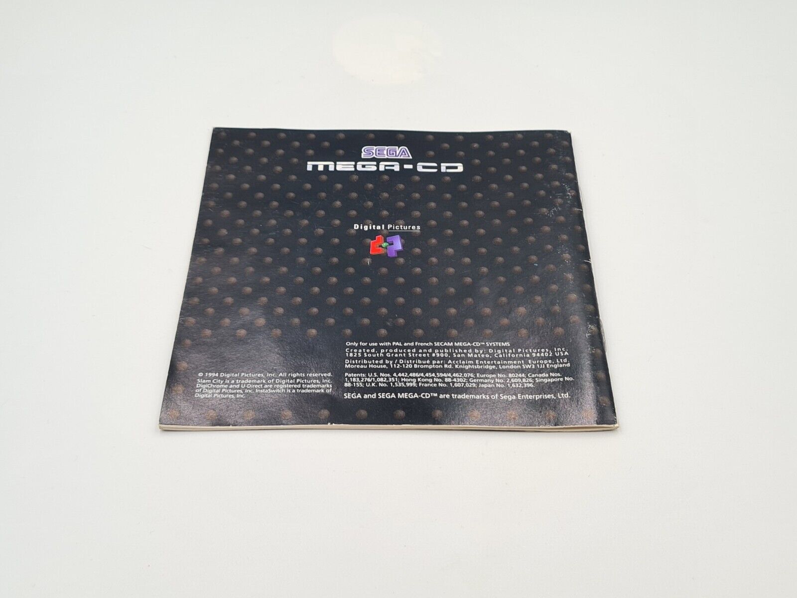 Sega Mega-CD Slam City mit OVP und Anleitung Multi Language 4 Discs - T-Retro-Games 