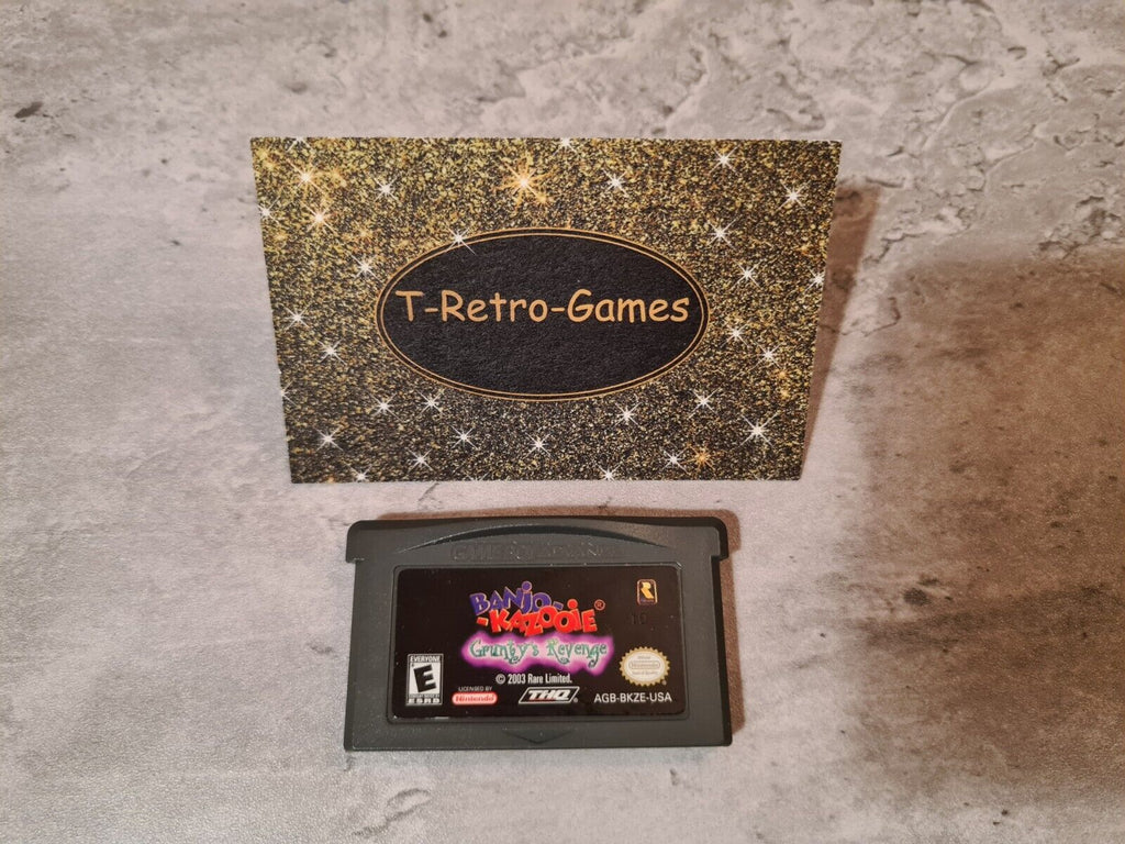 Nintendo Gameboy Advance Banjo Kazooie Grunty's Revenge Modul USA - T-Retro-Games 