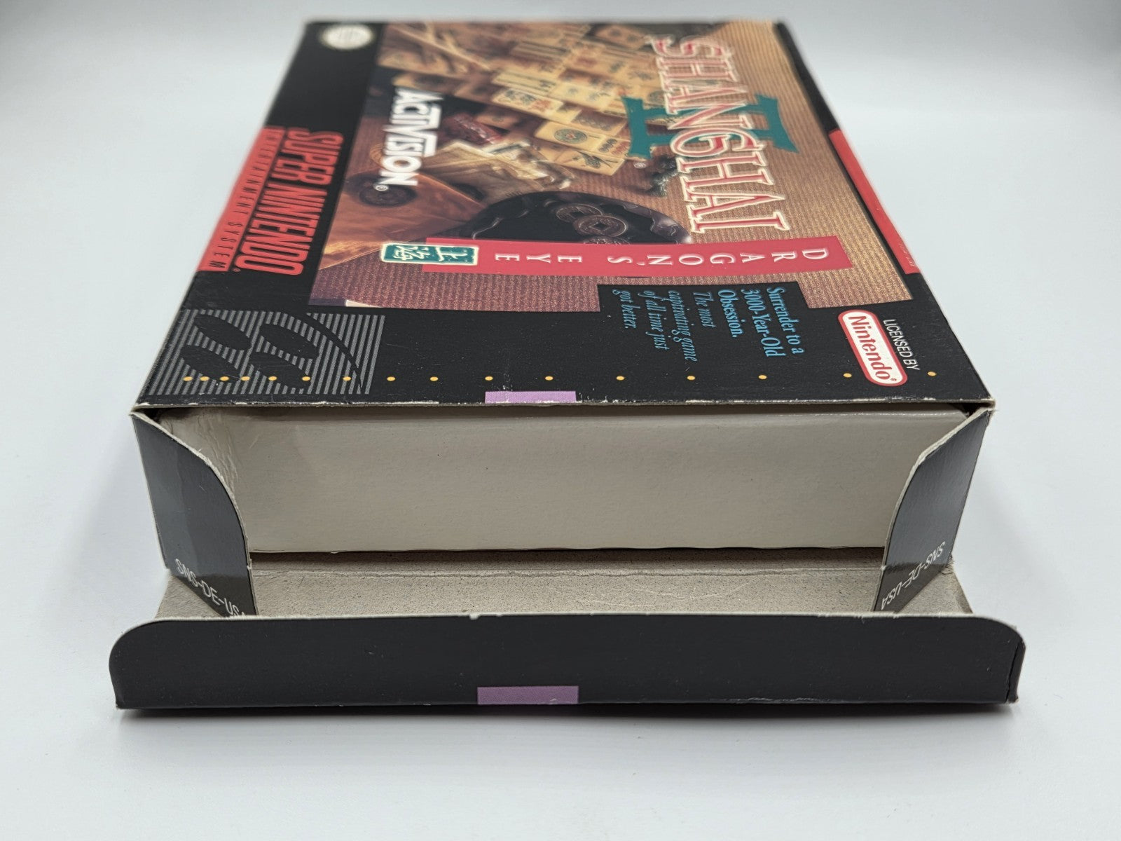 SNES Super Nintendo Shanghai II Dragon's Eye mit OVP und Anleitung NTSC USA