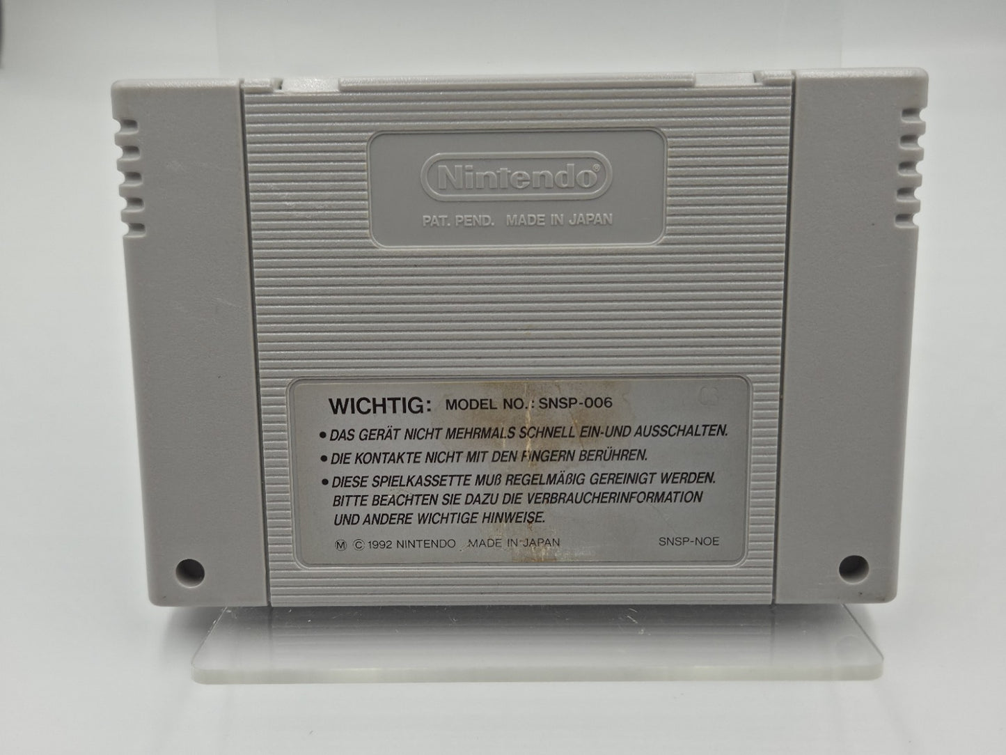 SNES Super Nintendo Samurai Shodown NOE Modul
