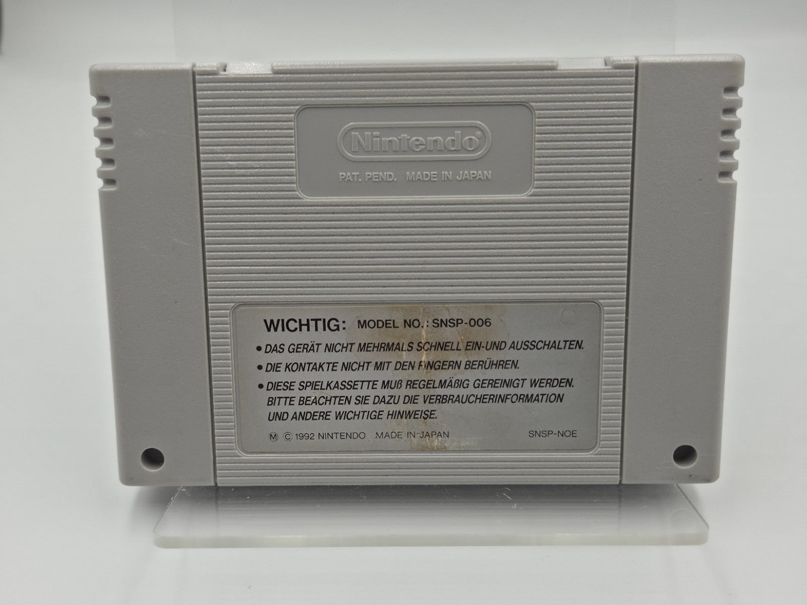 SNES Super Nintendo Samurai Shodown NOE Modul