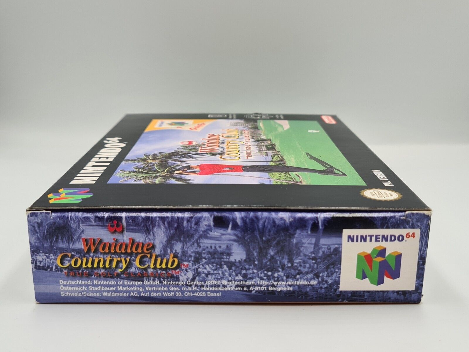 N64 Nintendo 64 Waialae Country Club mit OVP und Anleitung NOE - T-Retro-Games 