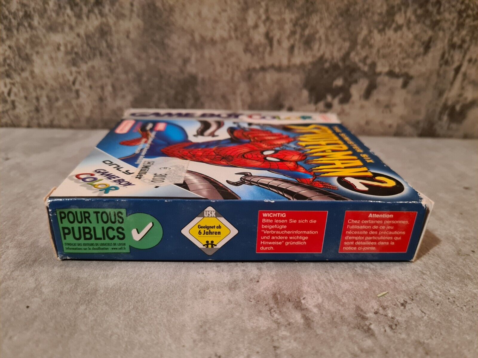 Nintendo Gameboy Color Spider-Man 2 The Sinister Six mit OVP und Anleitung EUR - T-Retro-Games 
