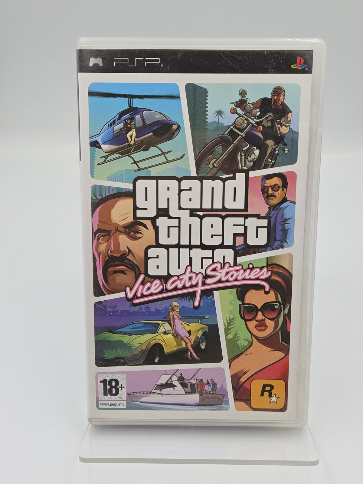 Sony PSP Grand Theft Auto Vice City Stories mit OVP und Anleitung + Poster