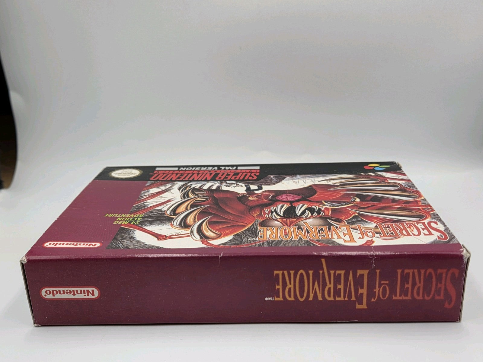 SNES Super Nintendo Secret of Evermore mit OVP und Anleitung + Poster UKV