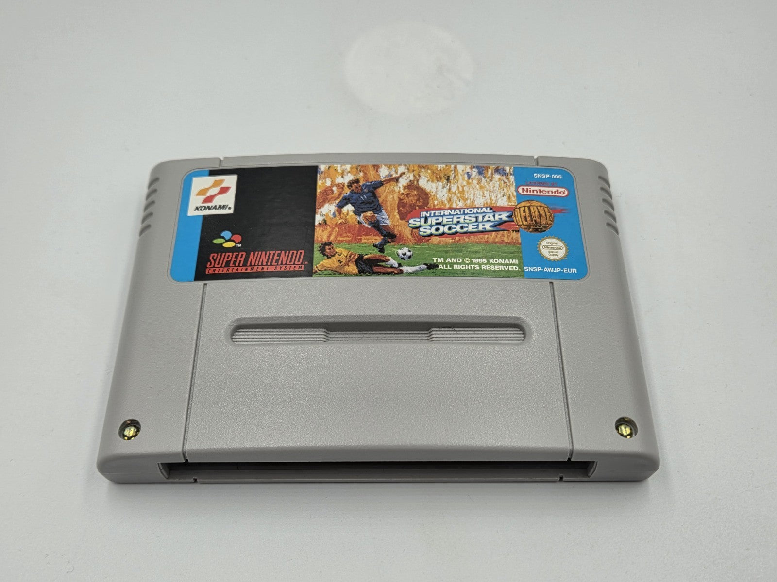 SNES International Superstar Soccer Deluxe mit OVP und Anleitung EUR