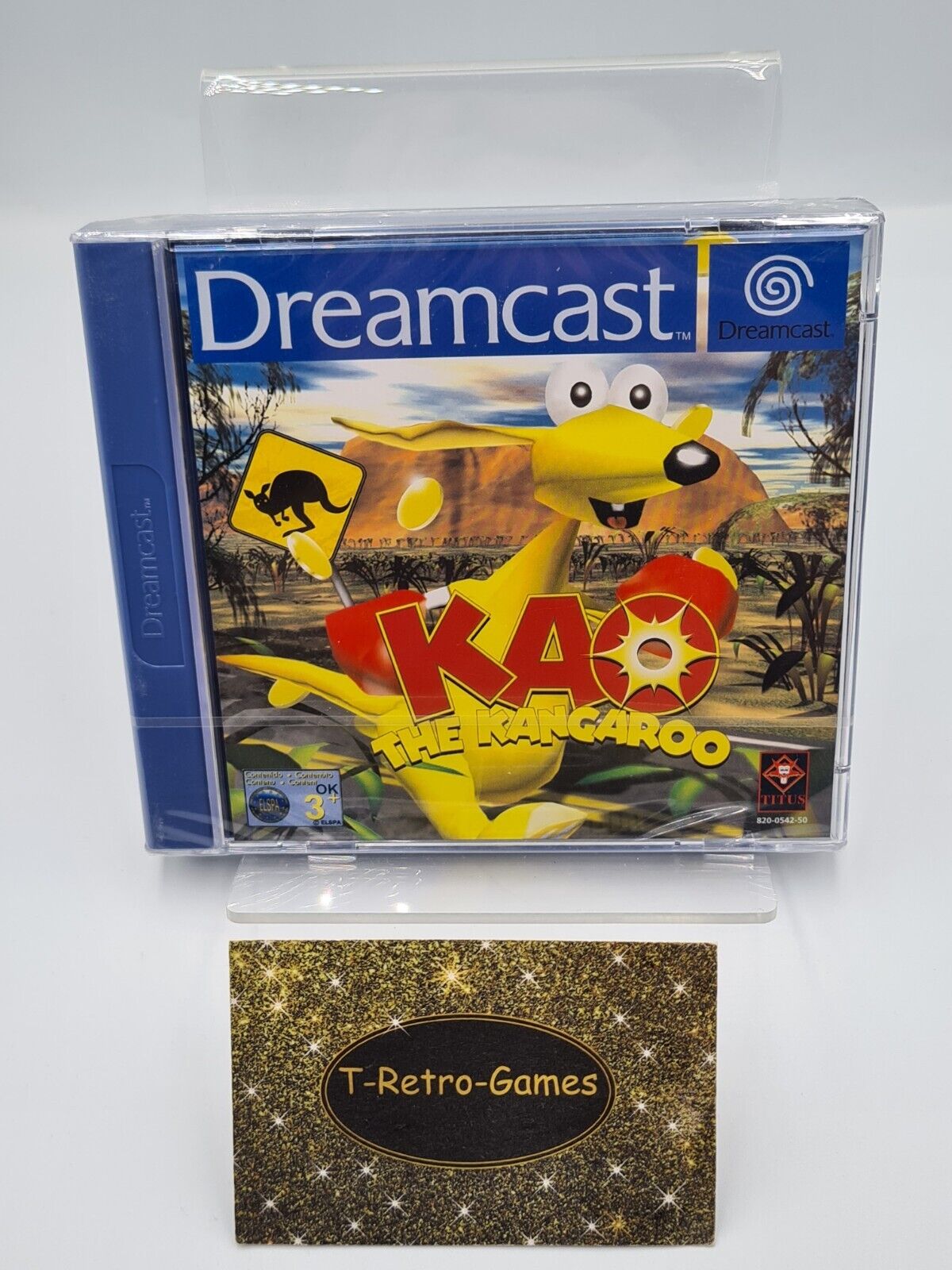 Sega Dreamcast Kao The Kangaroo Sealed Neu New Unused Multilingual - T-Retro-Games 
