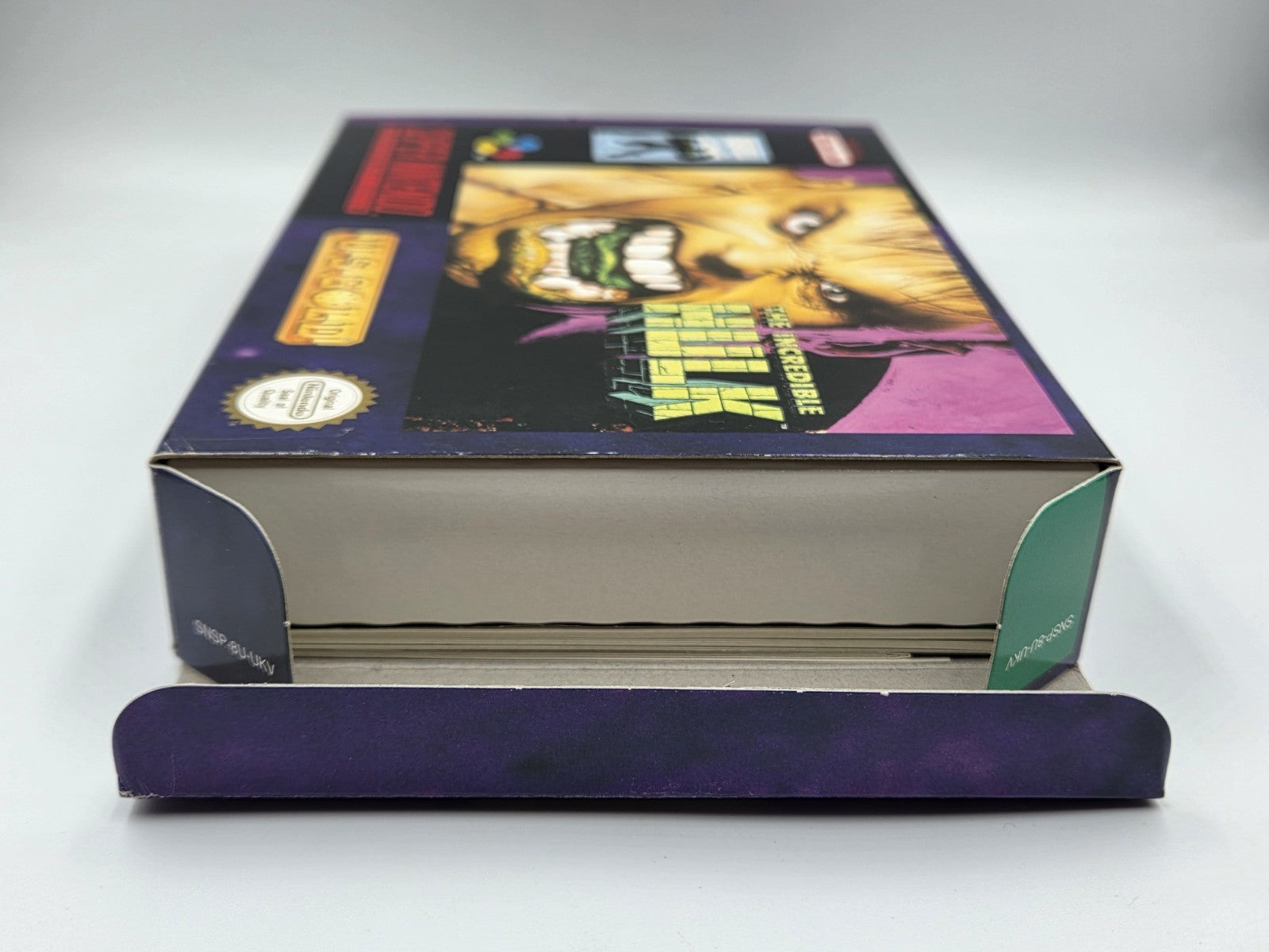 SNES Super Nintendo The Incredible Hulk mit OVP und Anleitung EUR