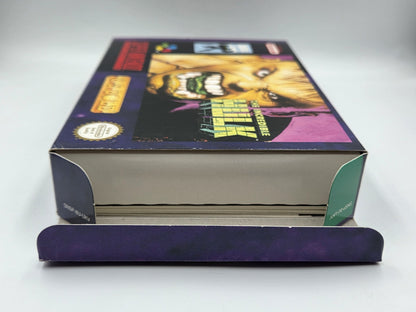 SNES Super Nintendo The Incredible Hulk mit OVP und Anleitung EUR