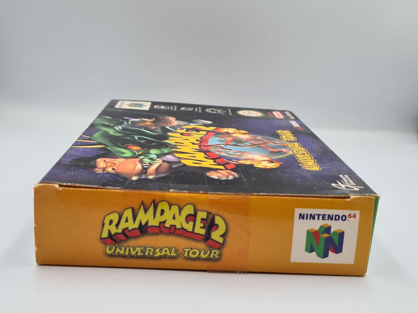 N64 Nintendo 64 Rampage 2 Universal Tour mit OVP und Anleitung EUR - T-Retro-Games 
