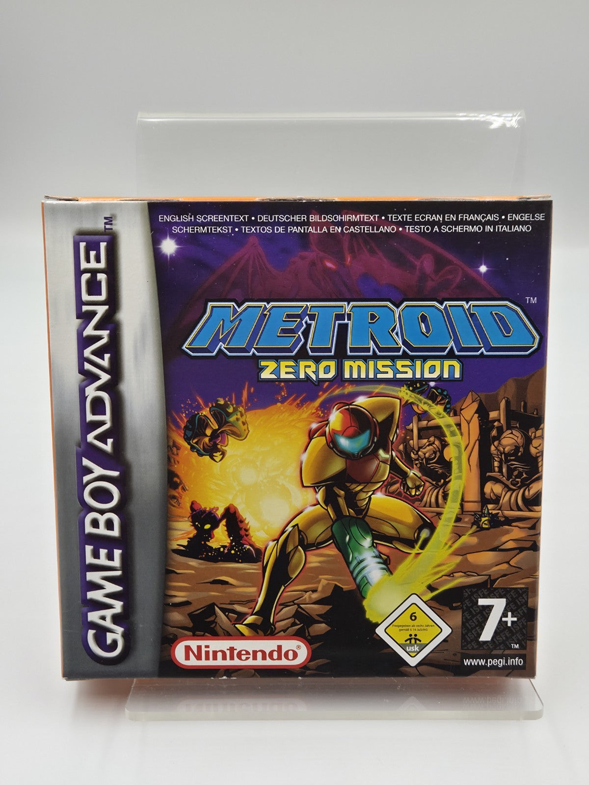 Nintendo Game Boy Advance Metroid Zero Mission mit OVP und Anleitung EUR