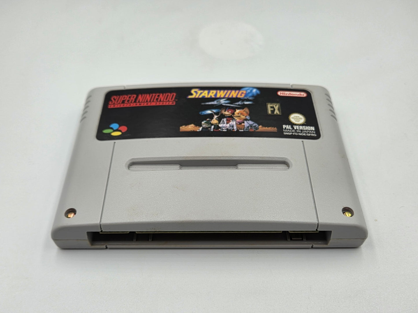 SNES Super Nintendo Starwing mit OVP und Anleitung NOE/SFRG