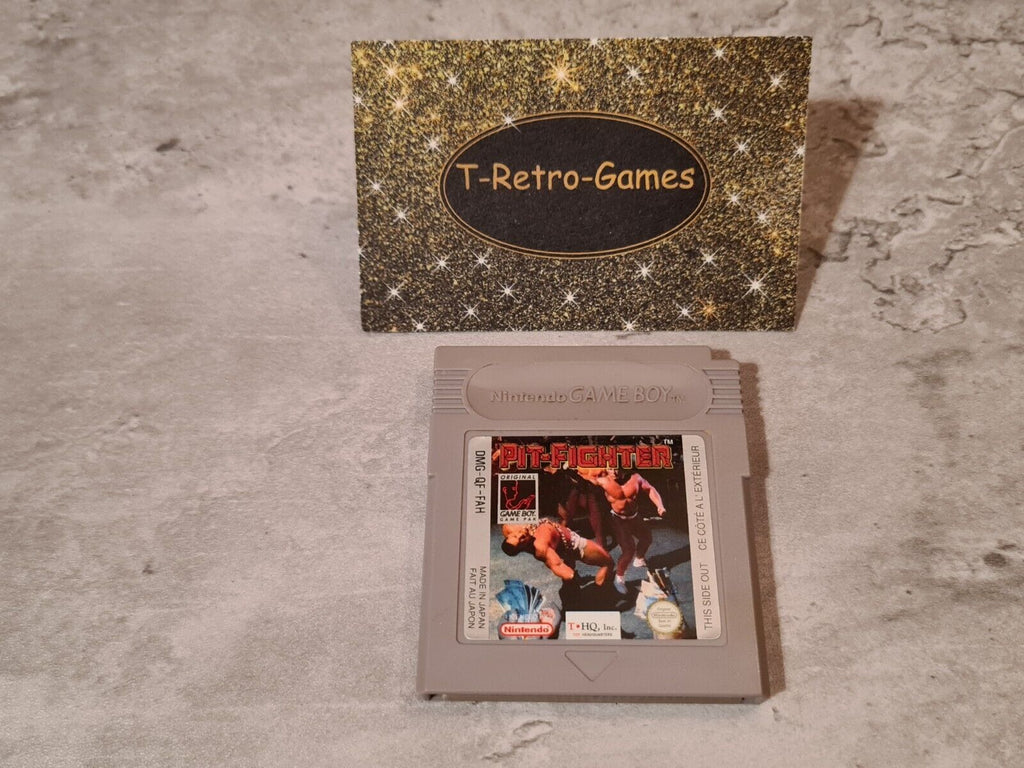 Nintendo Game Boy Classic Spiel Pit-Fighter Modul FAH - T-Retro-Games 