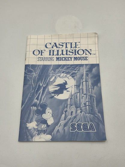 Sega Master System Castle of Illusion mit OVP und Anleitung USA