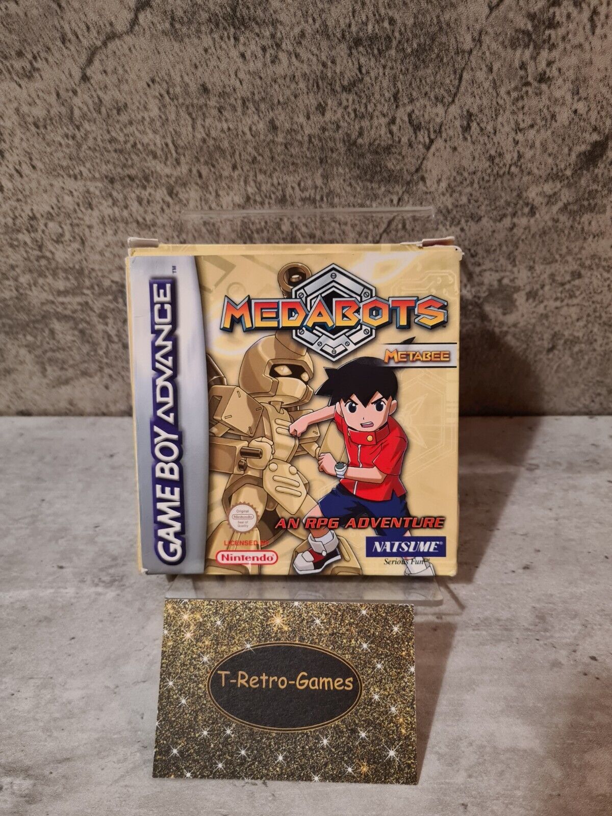 Nintendo Game Boy Advance Medabots Metabee mit OVP und Anleitung EUR - T-Retro-Games 