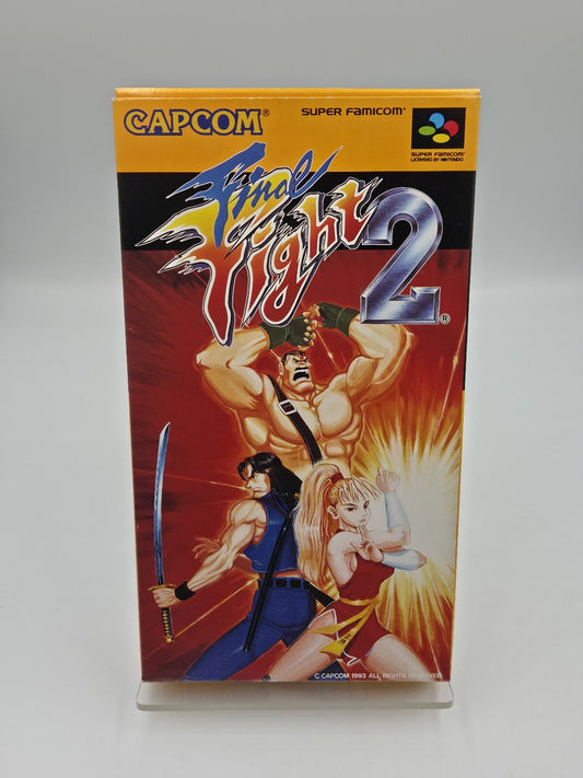 SFC Super Famicom Final Fight 2 mit OVP Japan