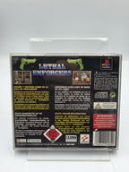 PS1 Playstation 1 Lethal Enforcers mit OVP und Anleitung Multilingual - T-Retro-Games 
