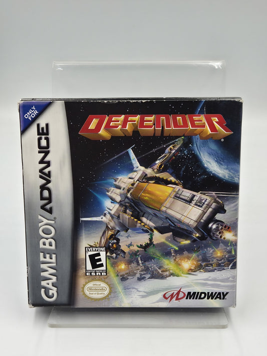 Nintendo Game Boy Advance Spiel Defender mit OVP und Anleitung USA