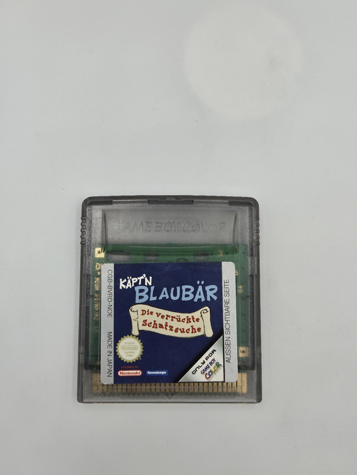 Game Boy Color Käpt'n Blaubär Die verrückte Schatzsuche mit OVP + Anleitung NOE